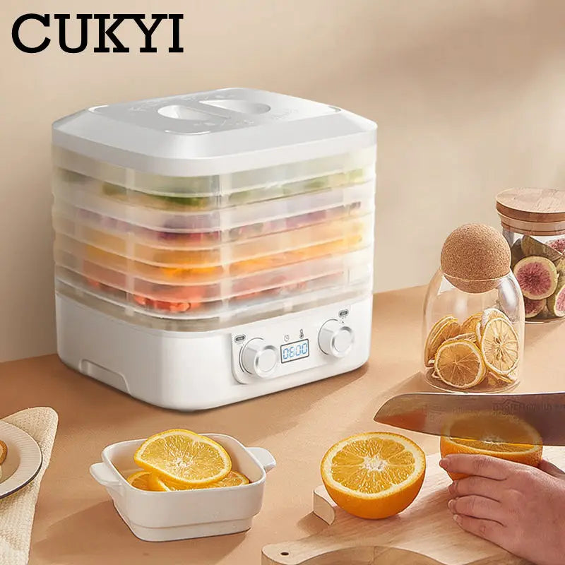 CUKYI Food Dehydrator &ndash; Adjustable Temperature Control
