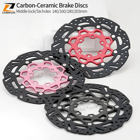 LVZHUN Carbon-Ceramic Brake Discs &ndash; Ultra-light For Shimano