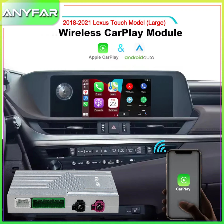 Lexus ES CarPlay Android Auto Interface, Wireless Mirror Link