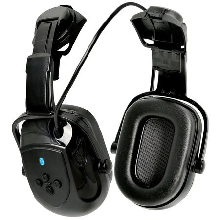 3EZ0000 Cap Mounted Ear Muffs &ndash; Bluetooth Enabled for Music