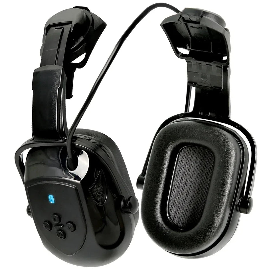 3EZ0000 Cap Mounted Ear Muffs &ndash; Bluetooth Enabled for Music