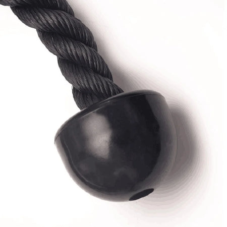 35cm Heavy Duty Tricep Pull Down Rope with Snap Hook - Perfect for Home Gym Strength Training