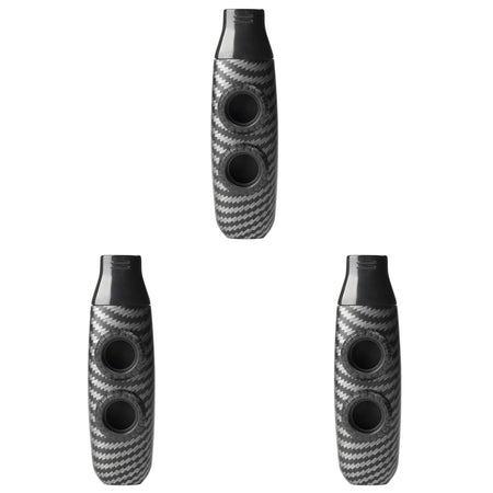 Double Hole Kazoo &ndash; Compact Portable Instrument For Ukulele Dark Brown 3PCS / CHINA