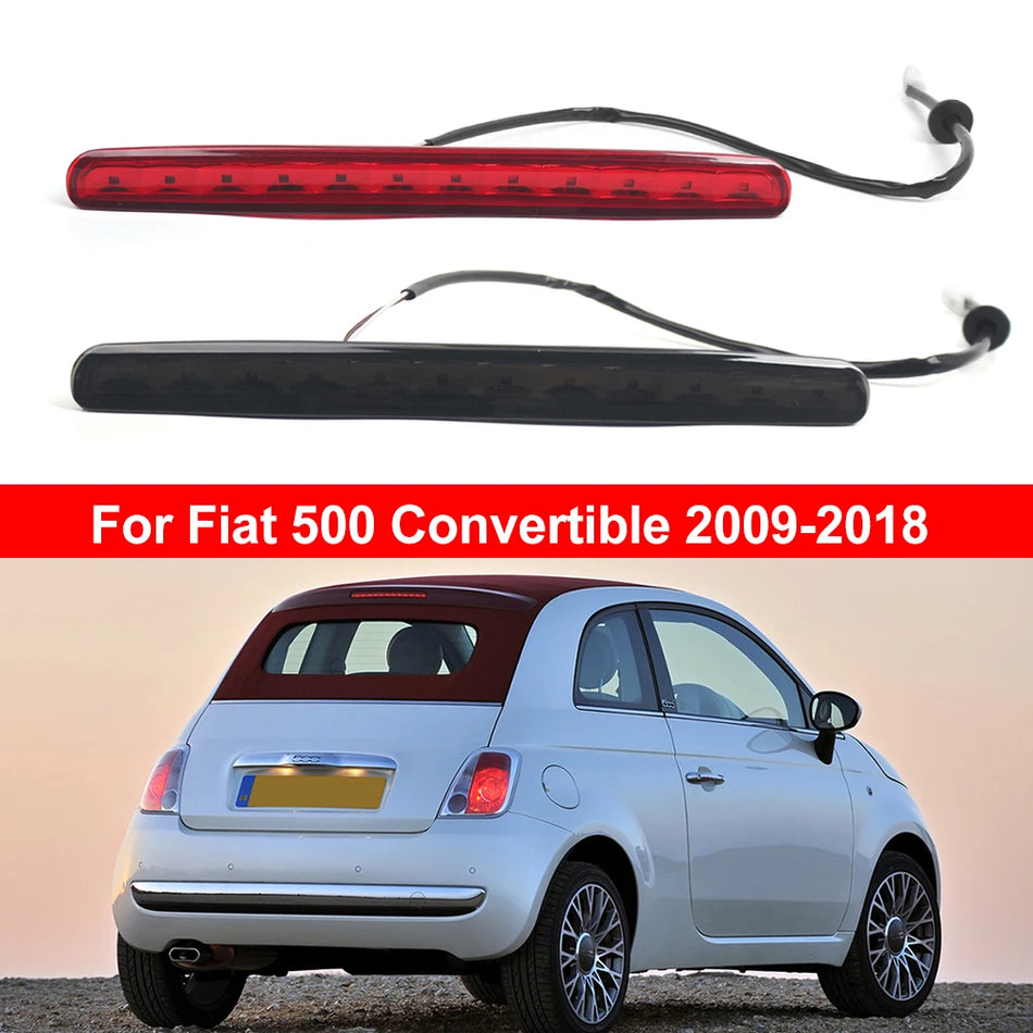 Fiat 500 09 18 Κονβέρτιμπλ Κόκκινο LED Υψηλής Τοποθέτησης Φως Φρένου