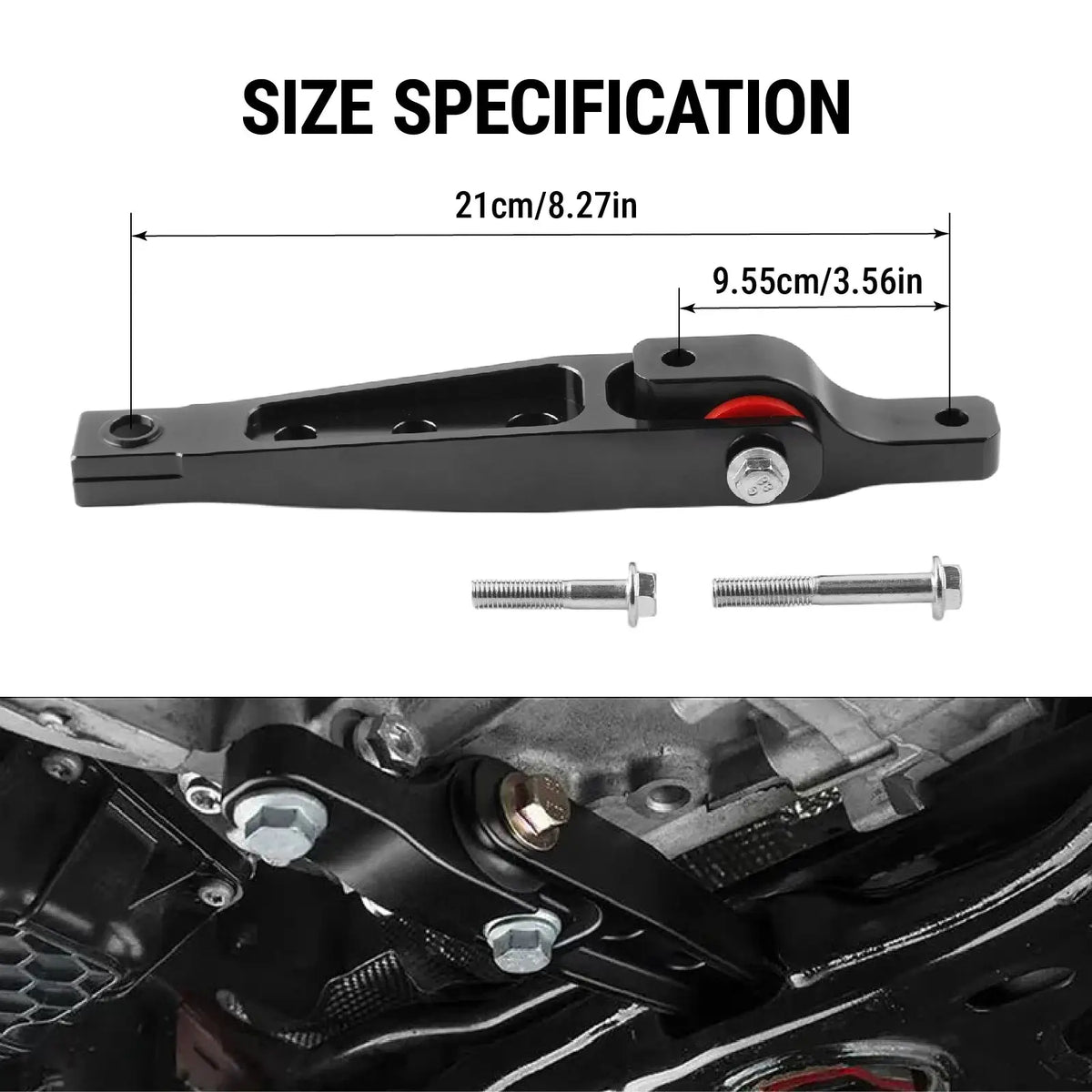 PIKBUK Spherical Pendulum Dogbone Mount for Audi A3 S3 VW Golf R GTI MK7 2.0T - Performance Engine Motor Mount Upgrade by InterCyprus Trading Ltd
