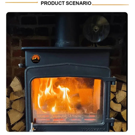 6 Blades Stove Fan &ndash; Heat Powered Quiet Performance