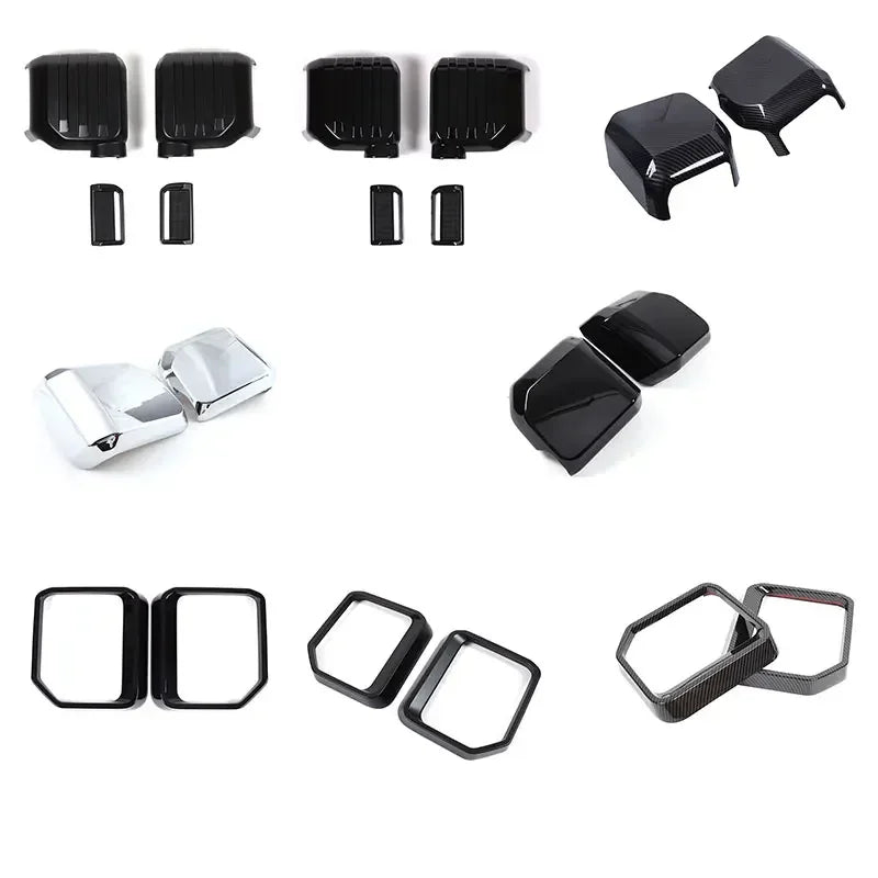 Κάλυμμα Μαύρου Καθρέφτη ABS Toyota Land Cruiser Prado LC250