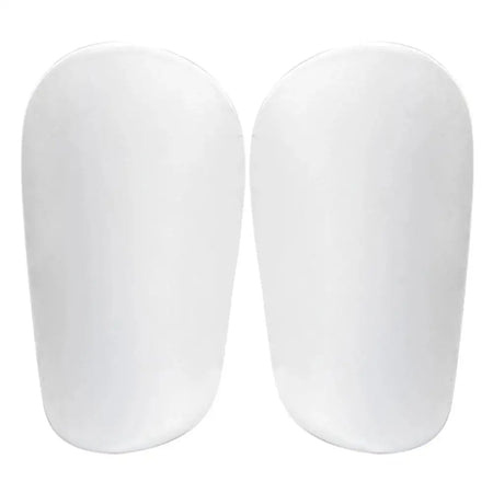 Extra Small Mini Soccer Shin Guards For Men Women Kids White 8X5CM / 10 Pairs