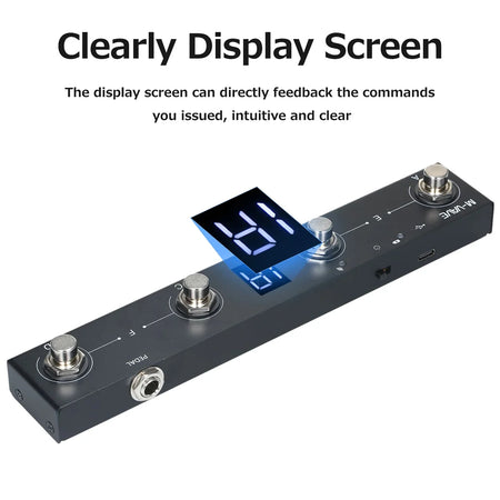 MVAVE Chocolate BT MIDI Pedal &ndash; Wireless App Control