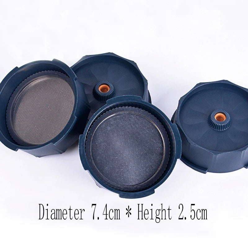 YRP Portable Espresso Coffee Maker with 350 Paper Filters Prismo