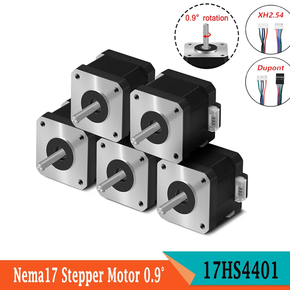 Usongshine 17HS4401 Stepper Motor &ndash; Higher Precision 0.9 Degree Performance CHINA / 5PCS-XH2.54