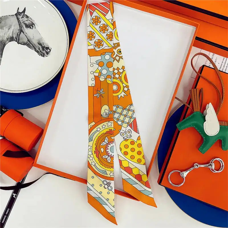 JTVOVOC Silk Scarf &ndash; Elegant Versatility for Any Outfit JZP010-05 / 5x85cm