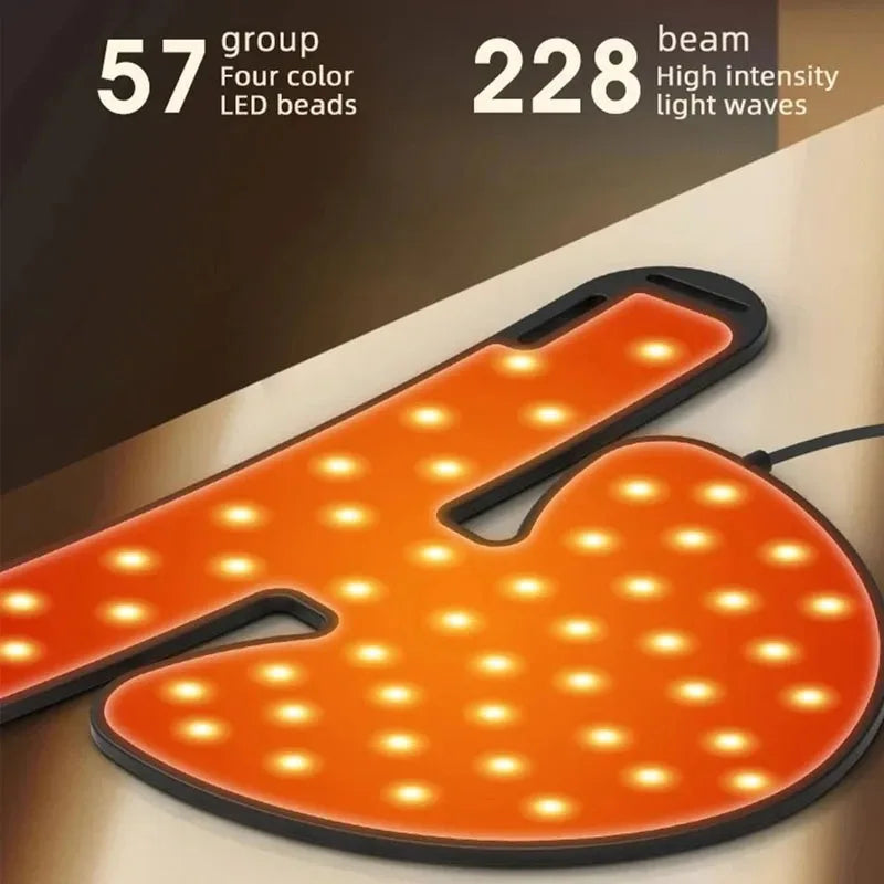 Vilnason Neck Chest LED Mask Infrared - Skin Rejuvenation