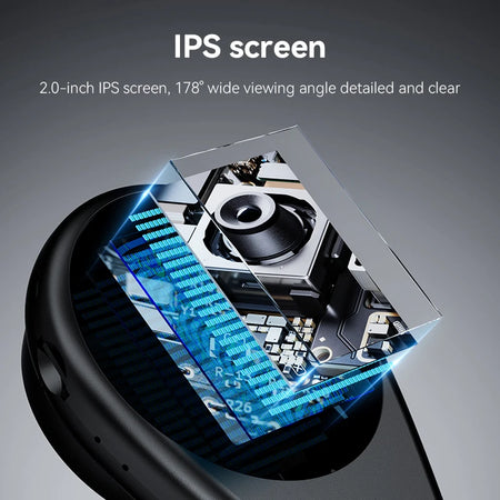 500X Digital Handheld Microscope - 2 Inch IPS Screen 8 LED