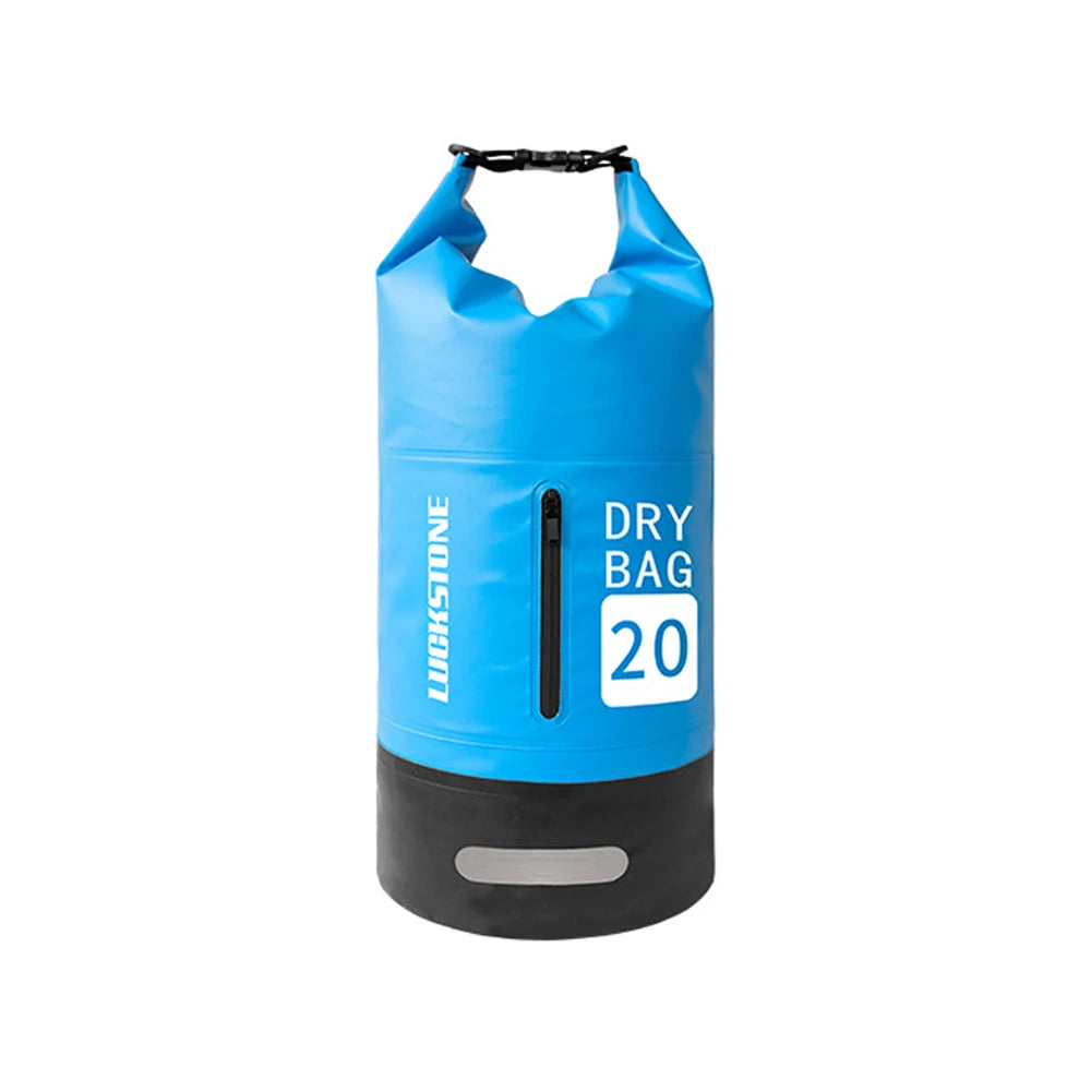 Waterproof Dry Bag 10 20L Bucket Bag - Ultra Lightweight Blue 20L