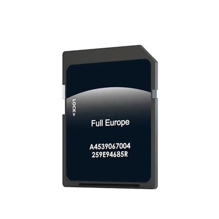 Smart Fortwo Cabrio Electric Drive Nav Card &ndash; 16GB Maps
