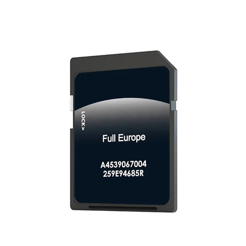 Navinesa Sat Nav Card For Smart Fortwo A453 - Europe Maps