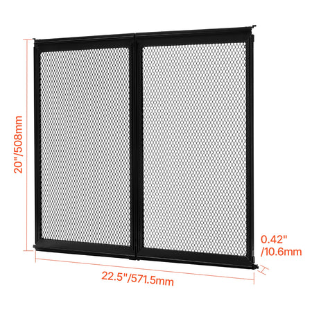SucceBuy RV Entry Screen Door Protector &ndash; Breathable Mesh W22.5in H20in / france