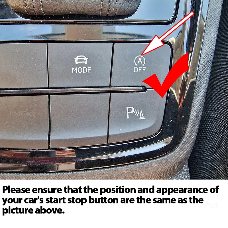 Auto Start Stopp Deaktivierungsschalter Adapter für Skoda Kamiq NW4 2019-2023