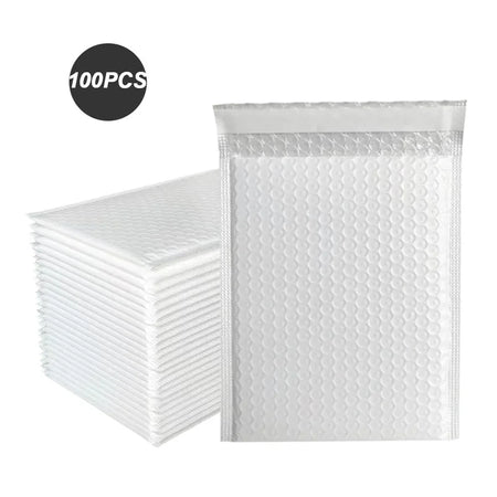 Bubble Buffer Anti-Fall Mailer Bags &ndash; Foam Lined Protection White / 15*18cm
