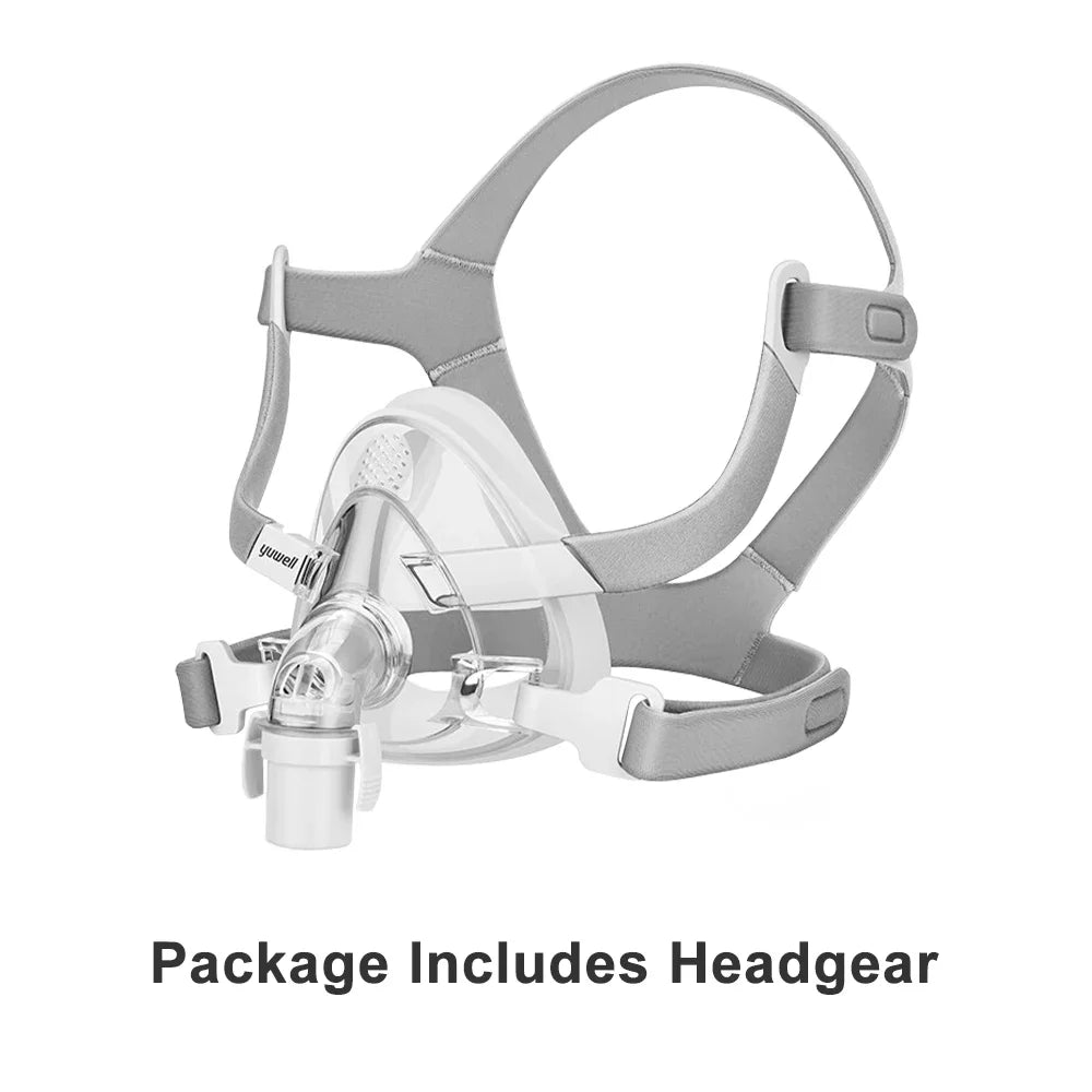 YuWell YF-02 CPAP Mask - Full Face Comfort Seal for Sleep YF-02 L SIZE