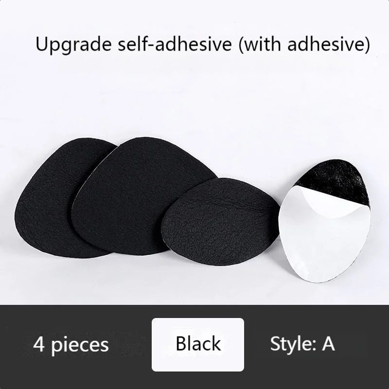 Shoe Heel Protector Adhesive Patch for Sports Sneakers Black A / CHINA