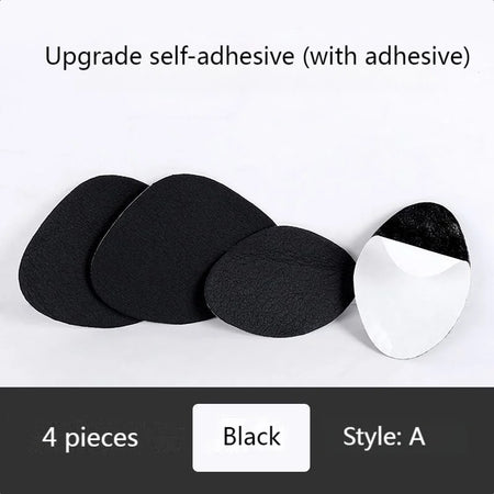 Shoe Heel Protector Adhesive Patch for Sports Sneakers Black A / CHINA