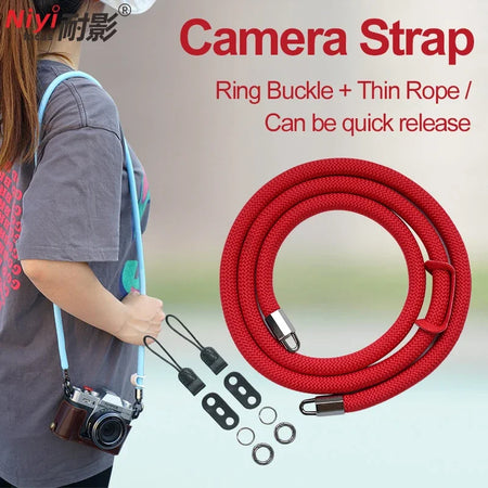 Camera Shoulder Strap Lanyard for DSLR and Mirrorless Cameras
