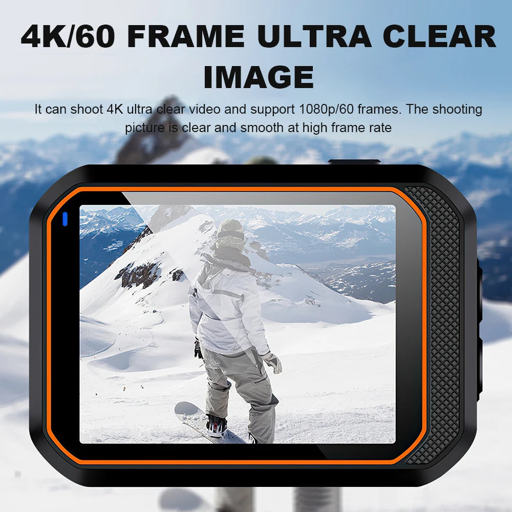 4K HD Wifi Camera &ndash; 170 Degree Wide Angle and Waterproof Design