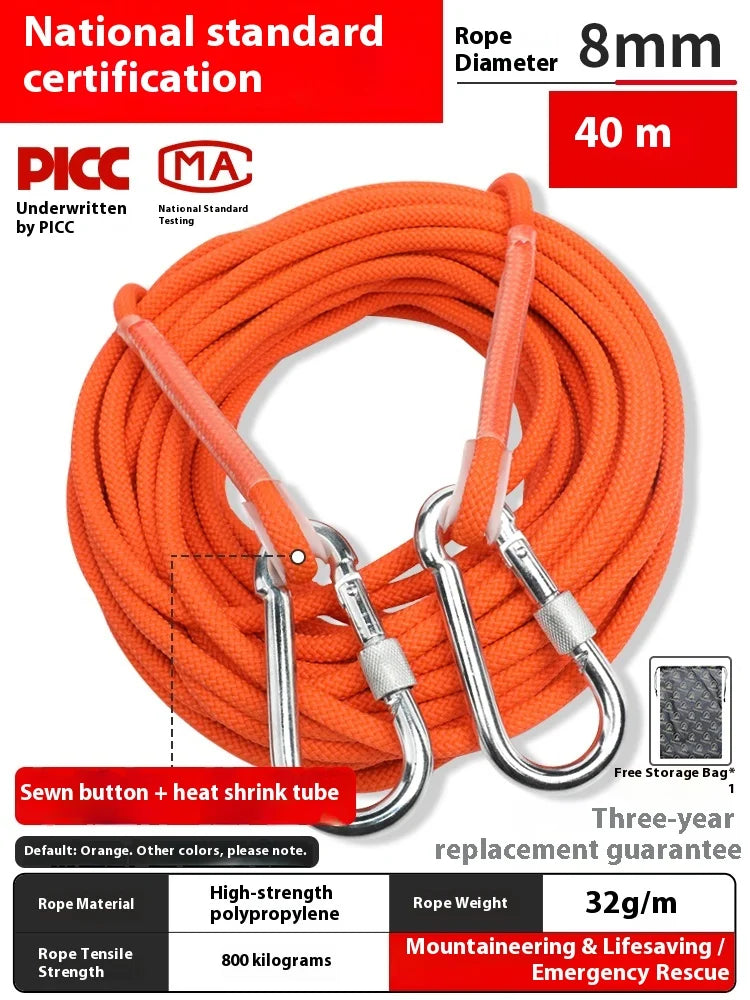 High Strength Nylon Dynamic Climbing Rope &ndash; Dynamic Strength
