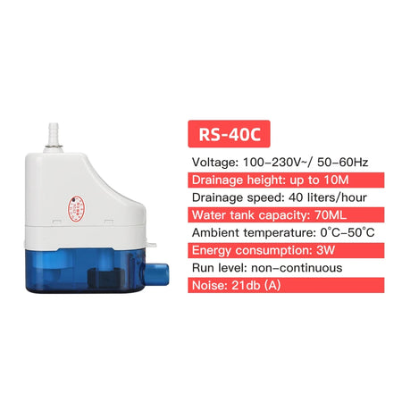 RS-24C/40C Condensate Lift Pumps - Automatic Ultra Quiet RS-40C