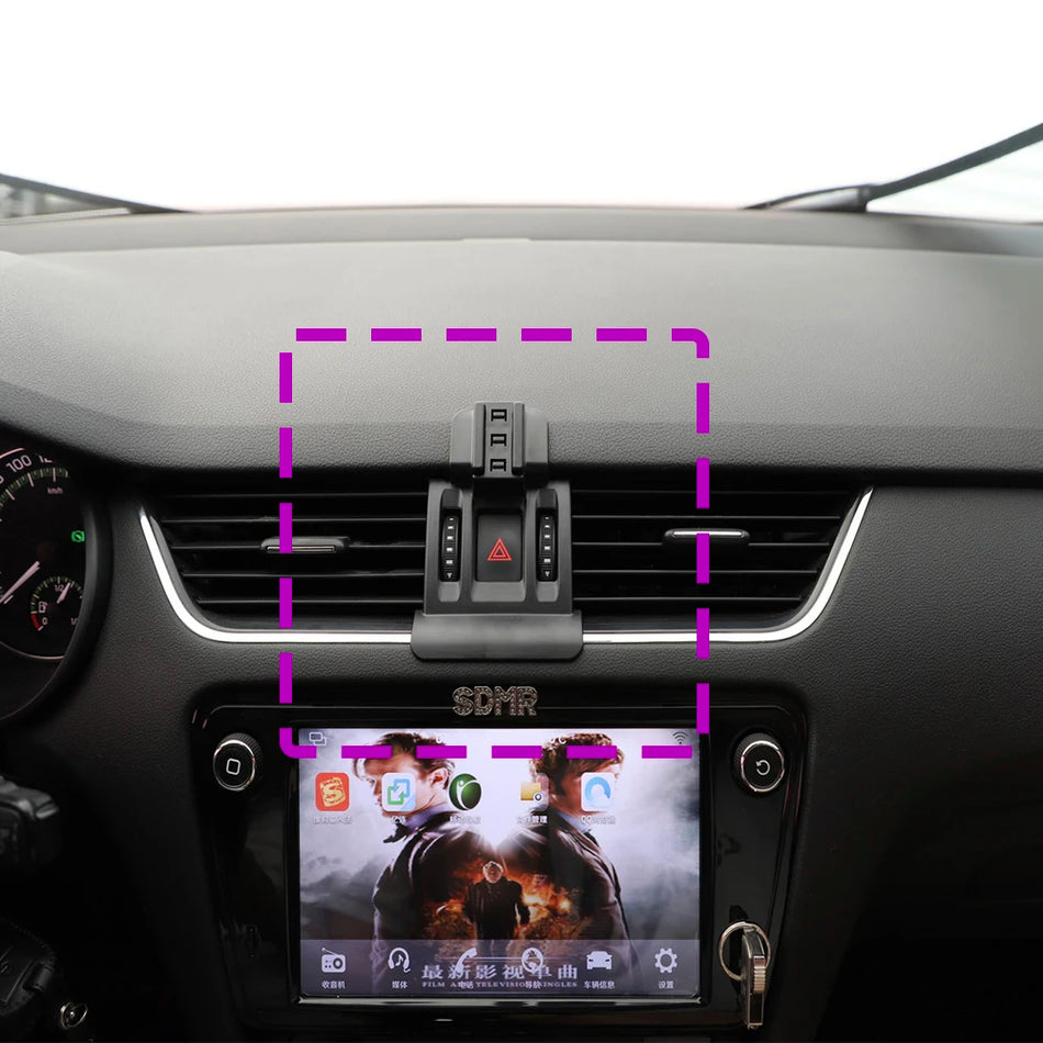 Skoda Octavia Trådlös Laddning Telefonhållare Bas 2016 2020