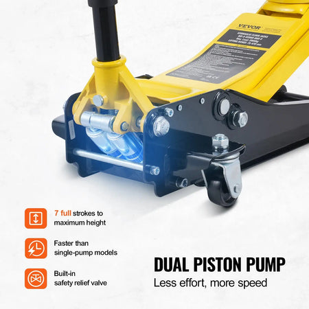 2 Ton Low Profile Floor Jack &ndash; Quick Lift Pump