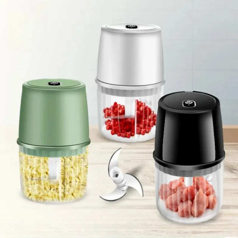 Ασύρματο Ηλεκτρικό Πρέσα Σκόρδου Συμπαγές Κουζινικό Εργαλείο CE