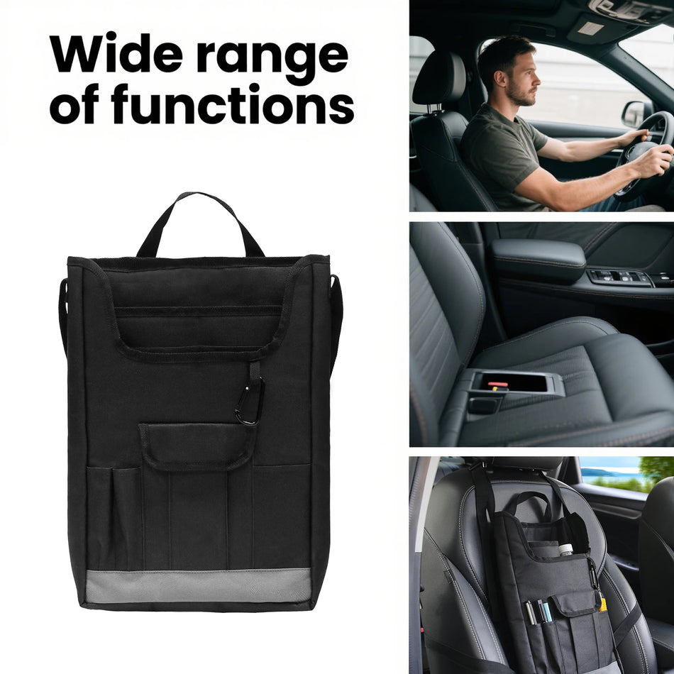 Backseat Organizer &ndash; Tiered Compartments for Decluttering