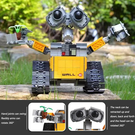 Building Blocks 687 PC RC Robot Kit &ndash; App Controlled Motors