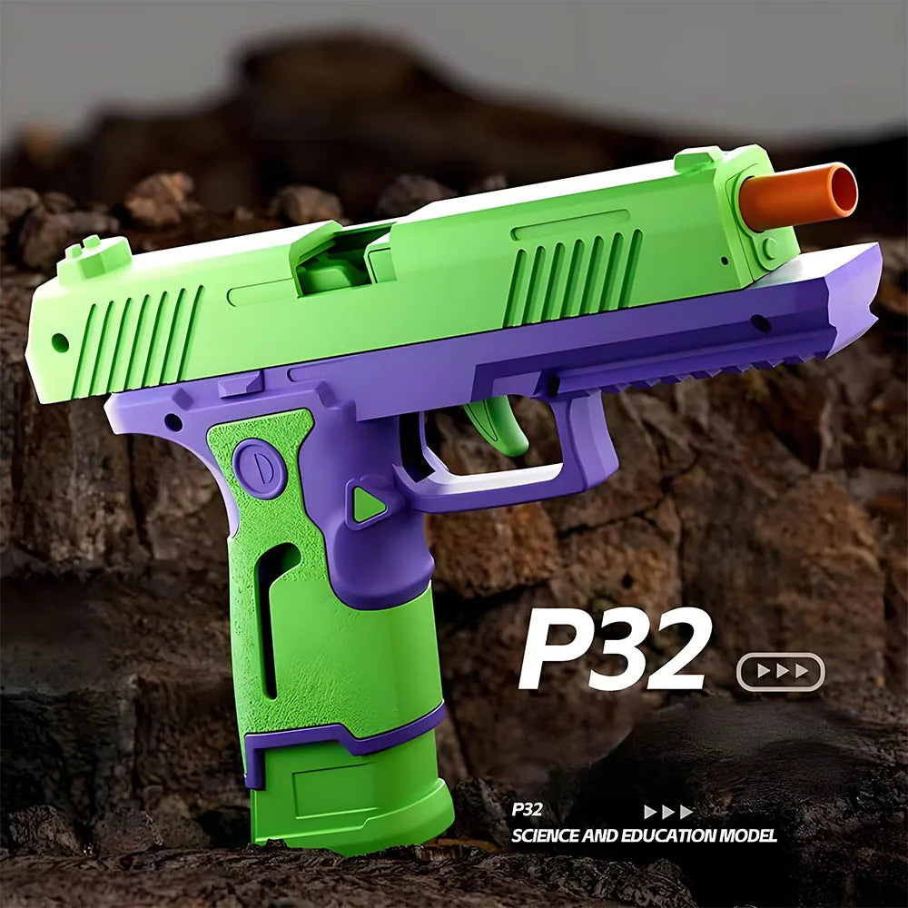 Stress Shot Toy Gun light green