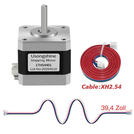 Usongshine Nema 17 Stepper Motor 17HS4401 &ndash; Precision Performance for CNC and 3D Printing