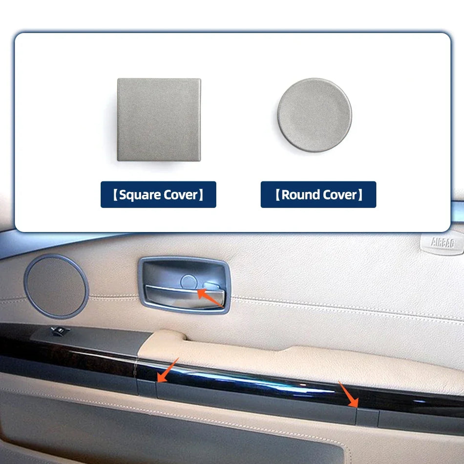 Door Panel Cover Plug For BMW 7 Series E65 E66 745i 02-08 Grey Auto