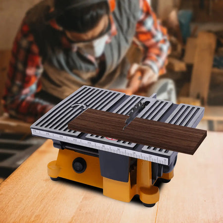 Table Saw With Adjustable Blades - Powerful 90W DC Motor GERMANY