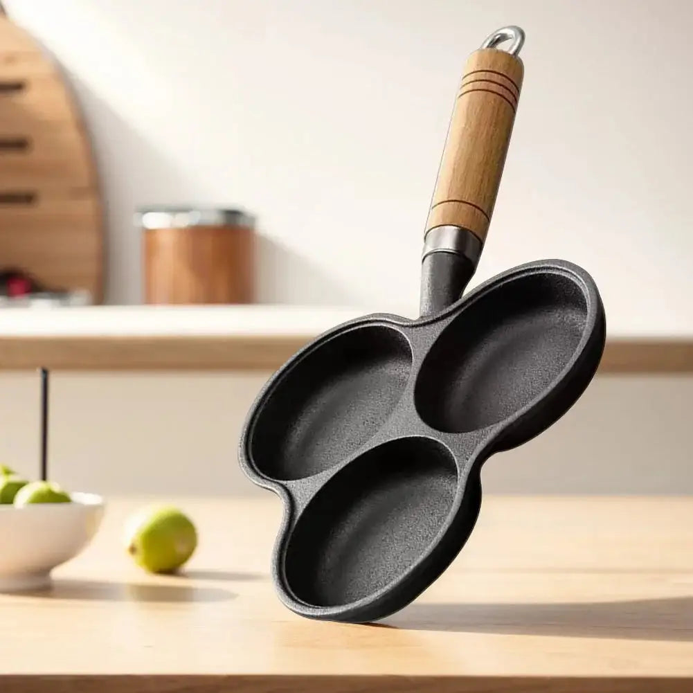 Alloet 4 To 7 Cup Breakfast Egg Pan Nonstick Pancake Pan