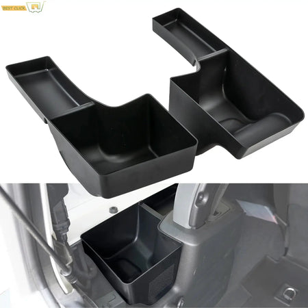 Car Trunk Organizer Rear Back Seat Cargo Storage Box Tray Bin Container Kit For Jeep Wrangler JL 2018 2019 2020 2021 2022 2023 by InterCyprus Trading Ltd