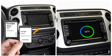 8W0919866CP 2024 Europe UK Maps &ndash; 16GB MIB HS SD Navigation