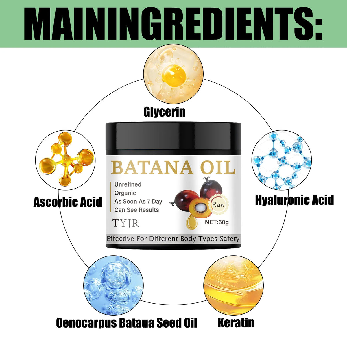 Batana Oil Hair Mask &ndash; Nourishing Scalp Treatment for Smooth and Shiny Hair