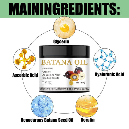 Batana Oil Hair Mask &ndash; Nourishing Scalp Treatment for Smooth and Shiny Hair