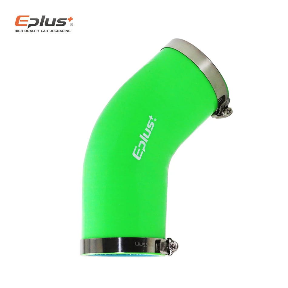 Green Silicone Tubing Hose 45 Degree Connector For Car Intercooler Intake