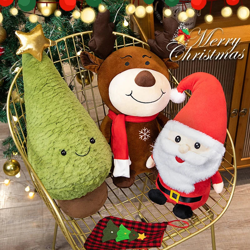 22CM Santa Claus Plush Toy - Adorable Holiday Decor for Kids