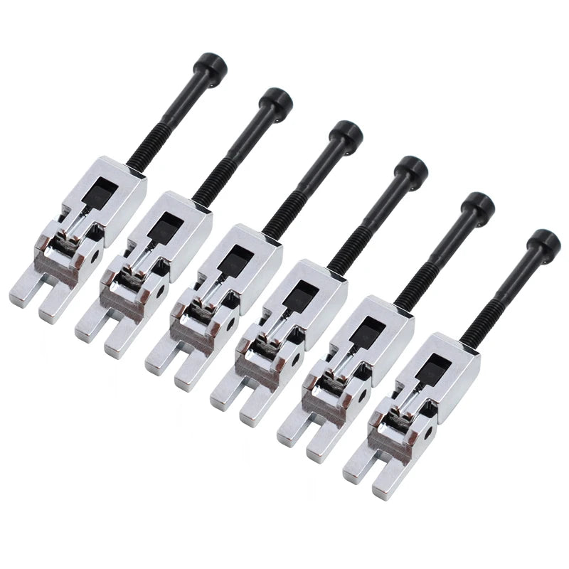 Double Lock Tremolo Bridge for Electric Guitar, 6-Saddle Set