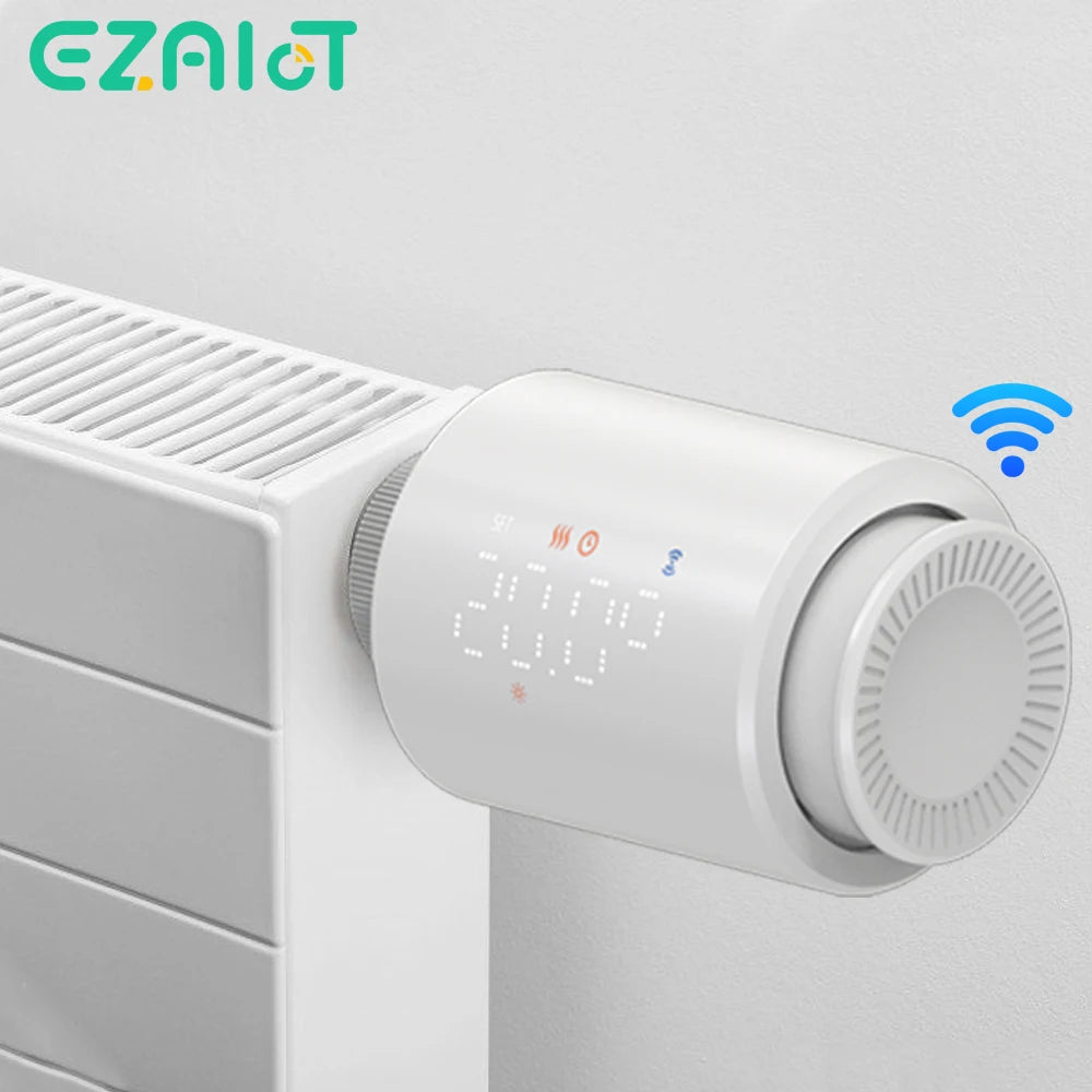 WiFi Radiator Thermostatic Valve &ndash; Smart Voice Control