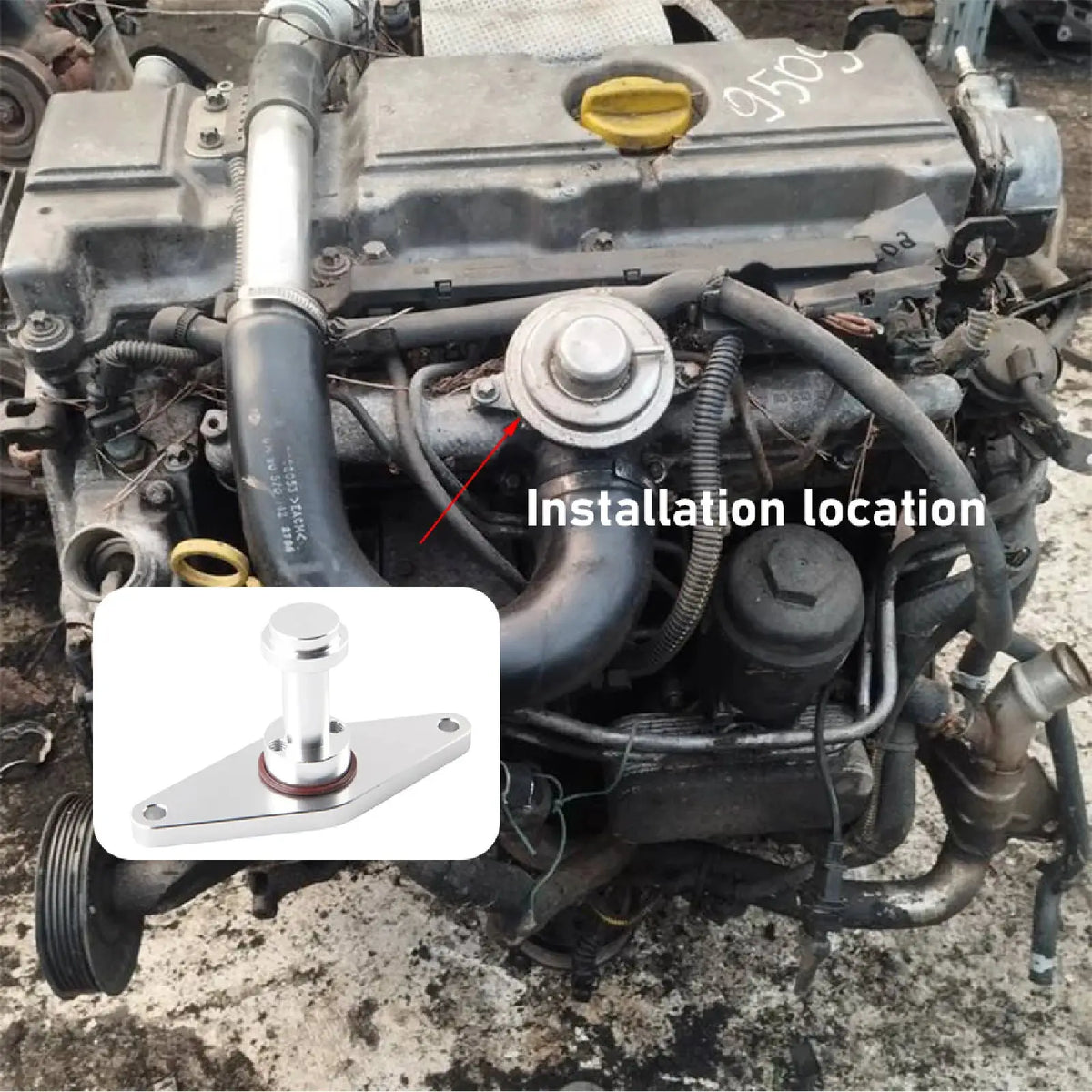 PIKBUK Aluminum VALVE PLATE For OPEL Astra G Omega B Vectra B Zafira A 2.0 2.2 Di DTi Replacement OE 0849067/0849087/0849104 by InterCyprus Trading Ltd